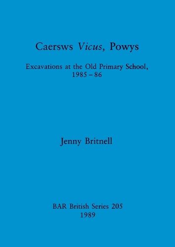 Cover image for Caersws Vicus Powys: Excavations at the Old Primary School 1985-86