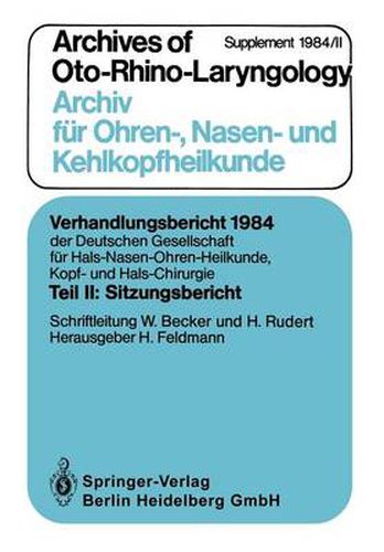 Cover image for Teil II: Sitzungsbericht