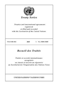 Cover image for Treaty Series 3062 (English/French Edition)