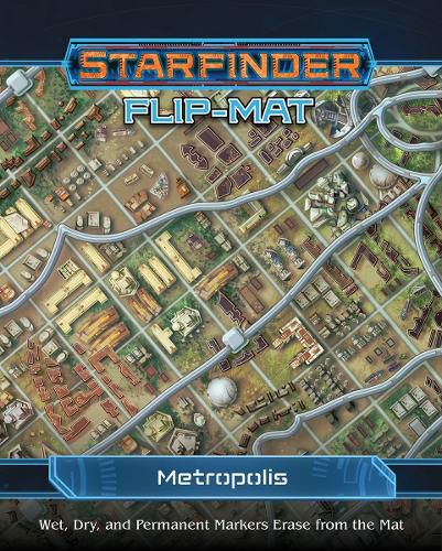 Cover image for Starfinder Flip-Mat: Metropolis