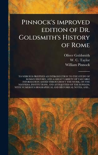 Cover image for Pinnock's Improved Edition of Dr. Goldsmith's History of Rome