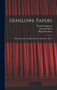 Cover image for Henslowe Papers