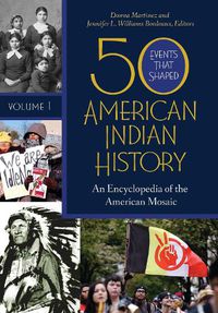 Cover image for 50 Events That Shaped American Indian History [2 volumes]: An Encyclopedia of the American Mosaic