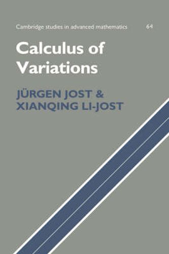 Cover image for Calculus of Variations