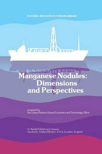 Cover image for Manganese Nodules: Dimensions and Perspectives