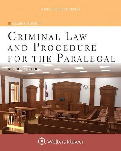 Cover image for Criminal Law and Procedure for the Paralegal