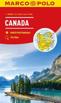 Cover image for Canada Marco Polo Map