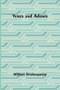 Cover image for Venus and Adonis