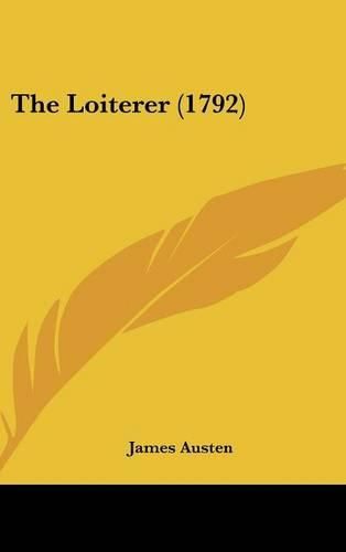 Cover image for The Loiterer (1792)