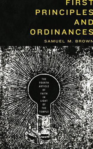 Cover image for First Principles and Ordinances