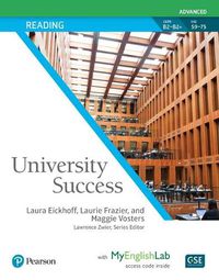 Cover image for University Success Reading Advanced, Student Book with MyLab English