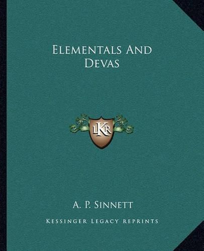 Elementals and Devas