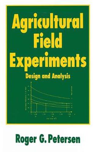 Cover image for Agricultural Field Experiments: Design and Analysis