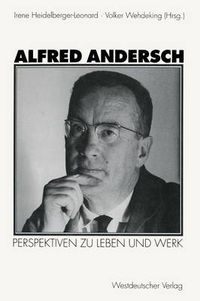 Cover image for Alfred Andersch: Perspektiven Zu Leben Und Werk