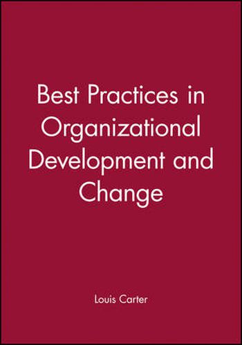 Cover image for Best Practices in Organizational Development and Change