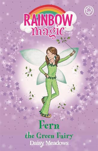 Cover image for Rainbow Magic: Fern the Green Fairy: The Rainbow Fairies Book 4