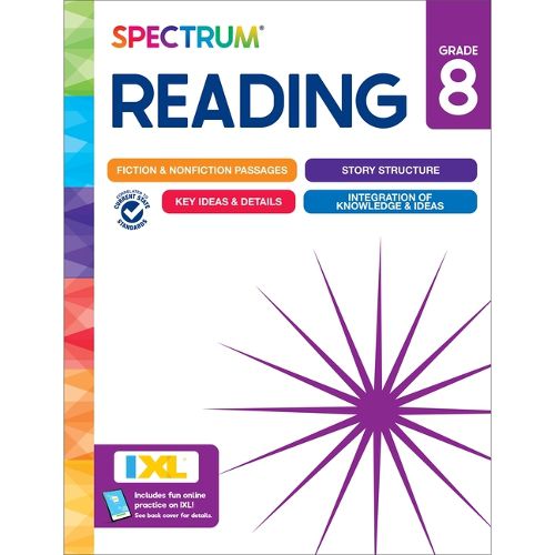 Cover image for Spectrum Reading Workbook, Grade 8