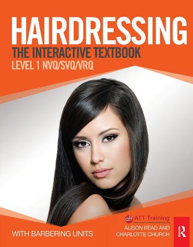 Cover image for Hairdressing: Level 1: The Interactive Textbook