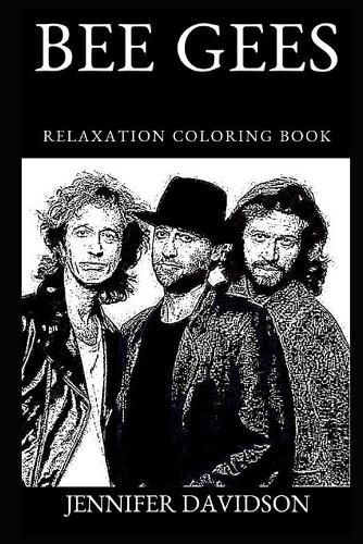 Bee Gees Relaxation Coloring Book