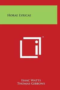 Cover image for Horae Lyricae