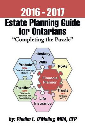 Cover image for 2016 - 2017 Estate Planning Guide for Ontarians -  Completing the Puzzle