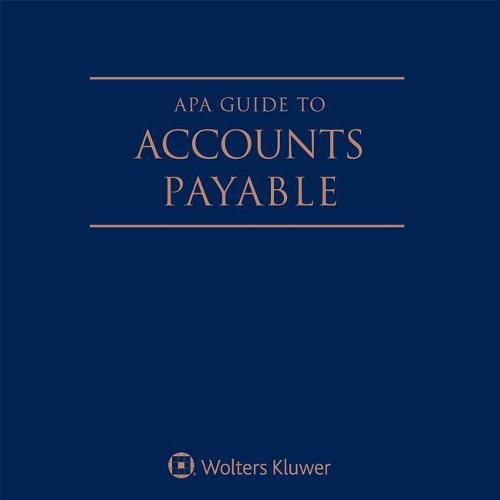 Cover image for APA Guide to Accounts Payable: 2018 Edition