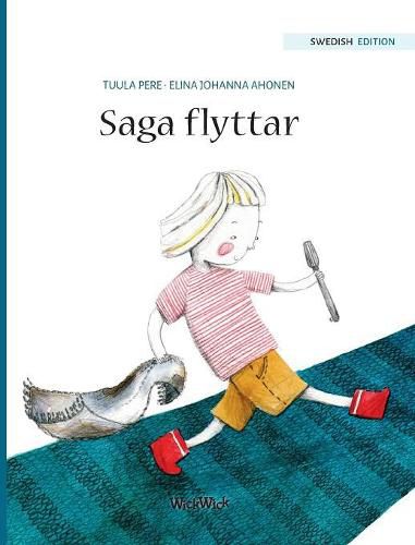 Cover image for Saga flyttar: Swedish Edition of Stella and the Berry Bay