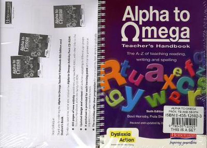 Cover image for Alpha to Omega Pack: Teacher's Handbook and Student's Book 6th Edition