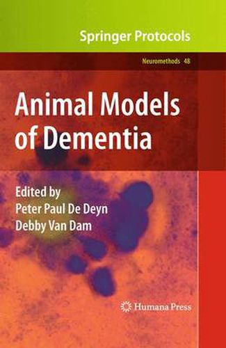 Cover image for Animal Models of Dementia