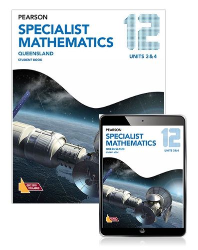 Pearson Specialist Mathematics Queensland 12 Student Book with eBook