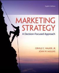 Cover image for Marketing Strategy: A Decision-Focused Approach