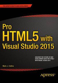 Cover image for Pro HTML5 with Visual Studio 2015