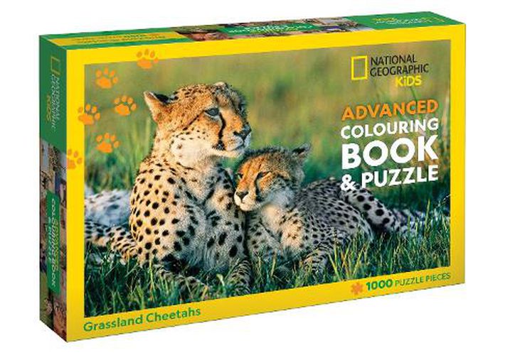 Cover image for National Geographic Kids: Advanced Colouring Book and Puzzle (Disney: 1000 Pieces)