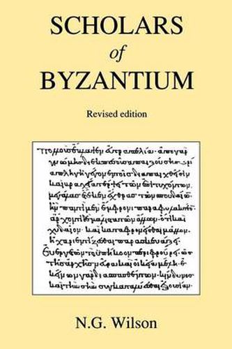 Cover image for Scholars of Byzantium