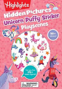 Cover image for Unicorn Puffy Sticker Playscenes