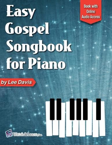 Cover image for Easy Gospel Songbook for Piano Book with Online Audio Access