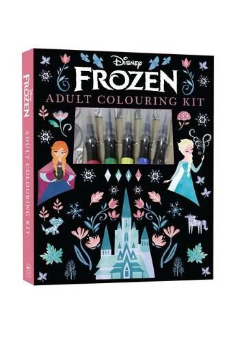 Cover image for Frozen: Adult Colouring Kit (Disney)