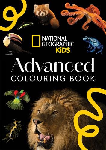 Cover image for National Geographic Kids: Advanced Colouring Book (Disney)