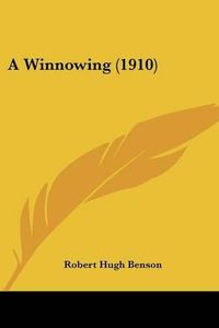 Cover image for A Winnowing (1910)