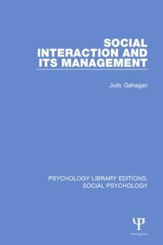 Cover image for Social Interaction and its Management