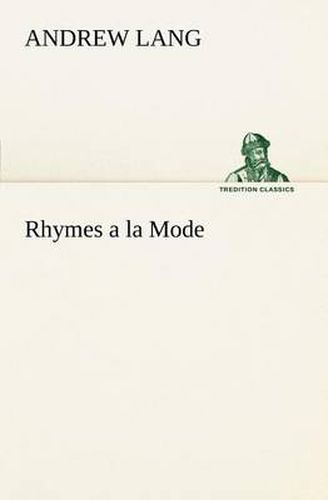 Cover image for Rhymes a la Mode