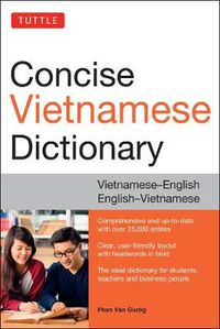 Cover image for Tuttle Concise Vietnamese Dictionary: Vietnamese-English English-Vietnamese