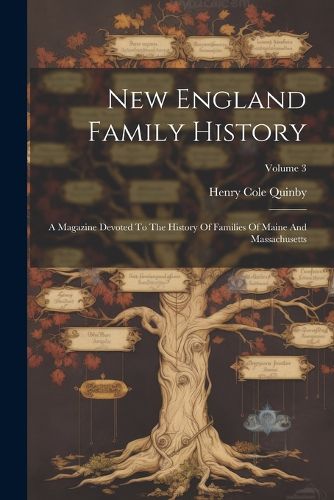 Cover image for New England Family History