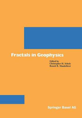 Cover image for Fractals in Geophysics