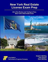 Cover image for New York Real Estate License Exam Prep