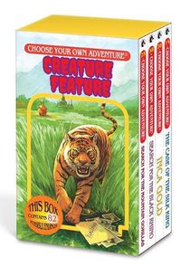 Cover image for Choose Your Own Adventure 4-Book Boxed Set Creature Feature Box (the Case of the Silk King, Inca Gold, Search for the Black Rhino, Search for the Mountain Gorillas)