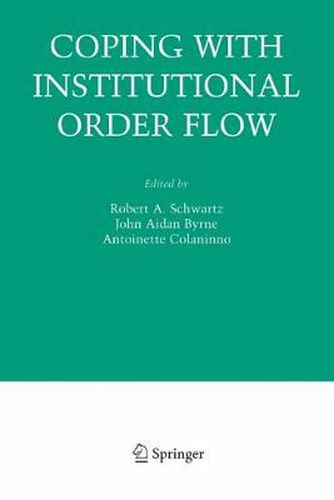 Cover image for Coping With Institutional Order Flow