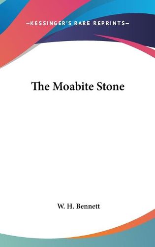 The Moabite Stone