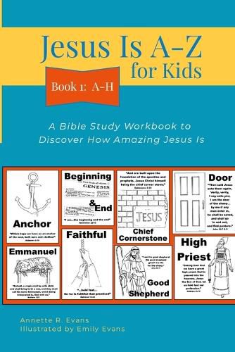 Cover image for Jesus Is A-Z for Kids Book 1