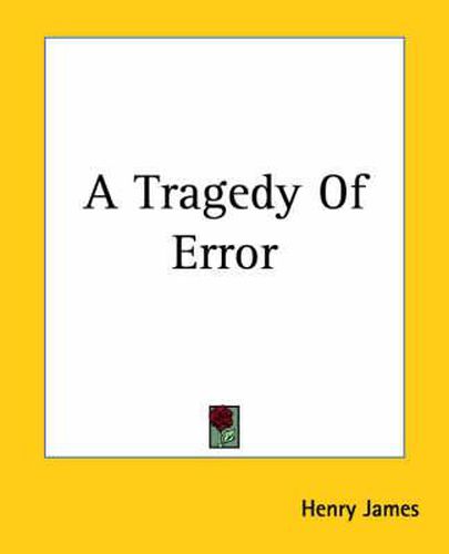 Cover image for A Tragedy Of Error